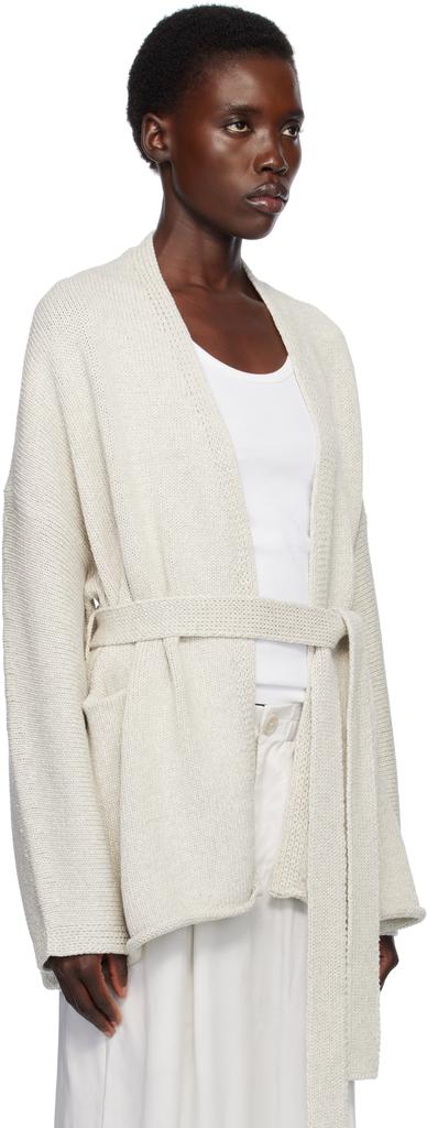 LAUREN MANOOGIAN Off-White Coto Cardigan