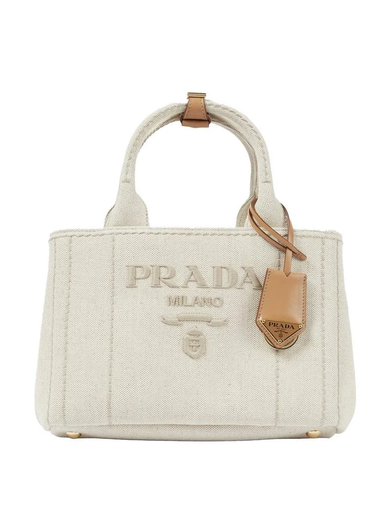 Prada Prada Giardiniera Logo-Embroidered Handbag 1