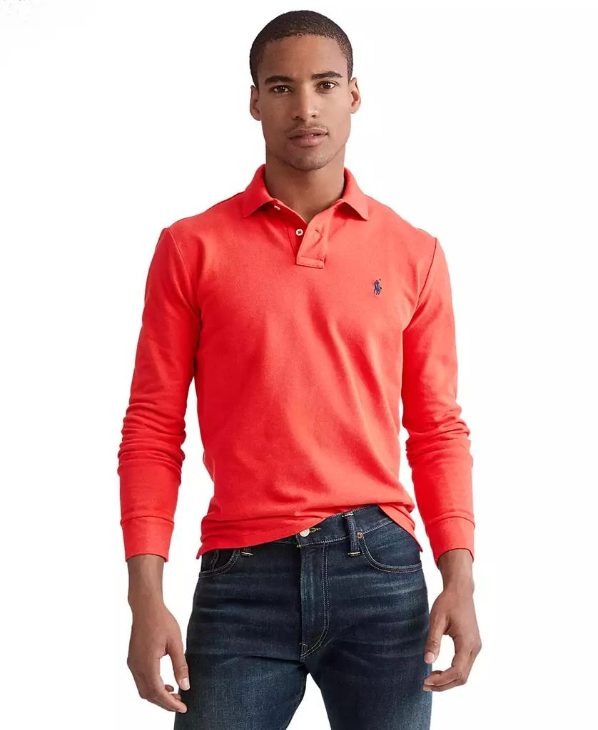 Polo Ralph Lauren Men's Classic Fit Long Sleeve Mesh Polo 1