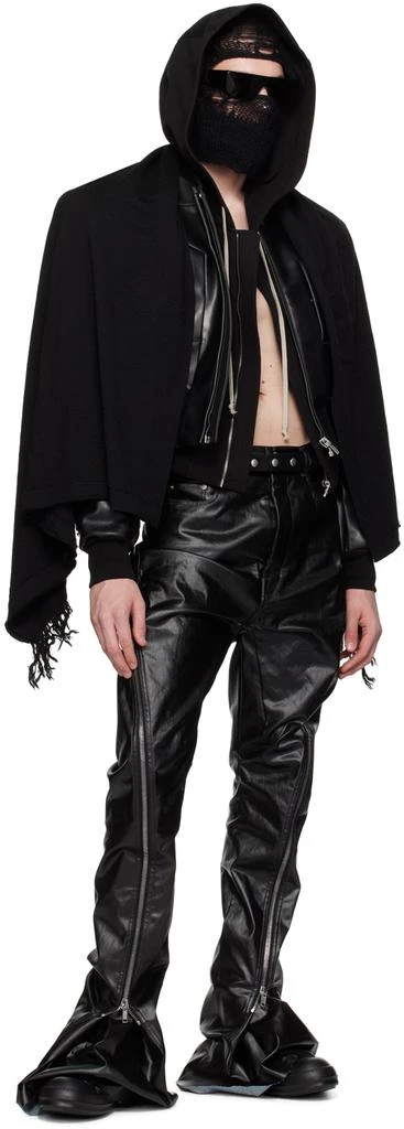 Rick Owens Black Jumbo Laced Sneakers 5