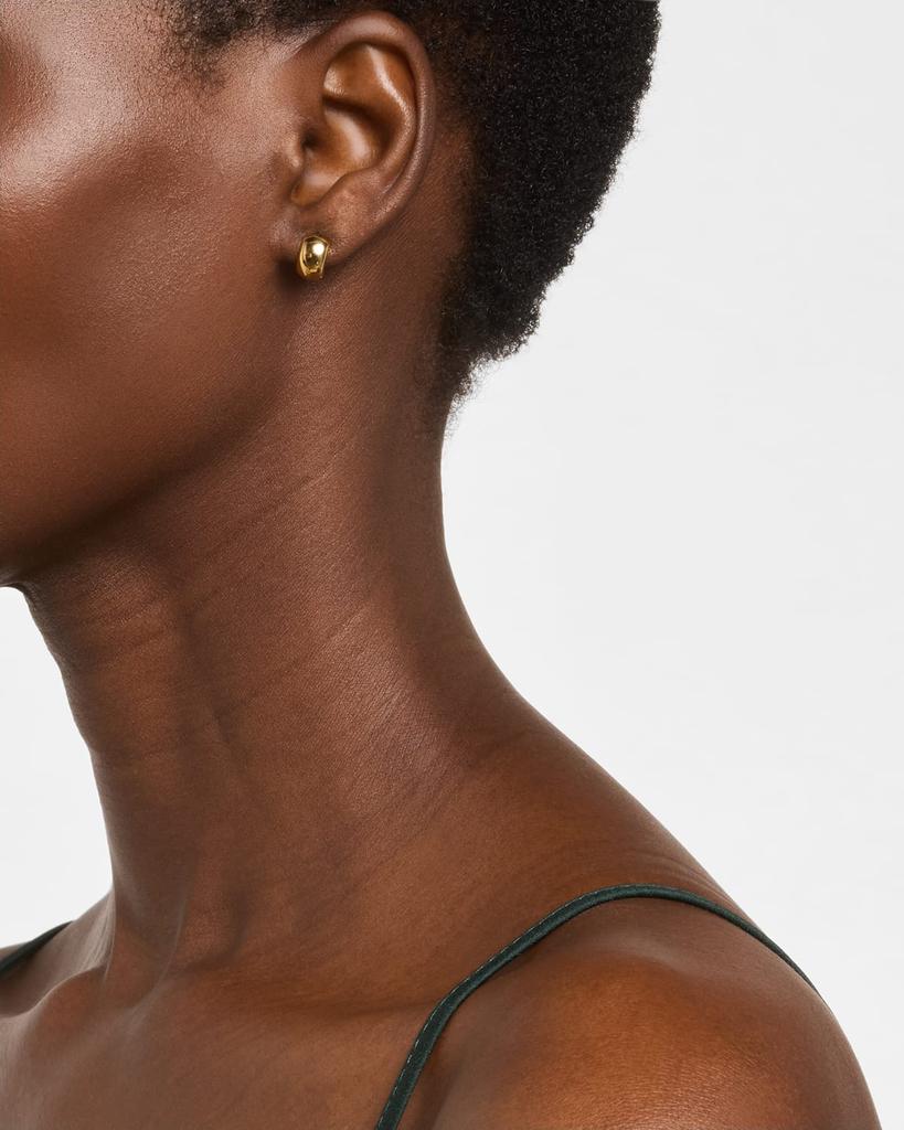 POPPY FINCH 18K Chubby Huggie Earrings