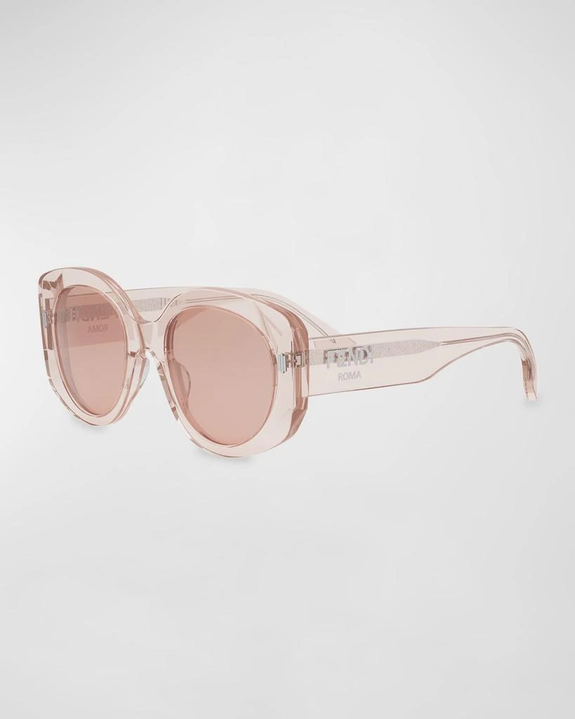 Fendi Fendi Roma Acetate Round Sunglasses 1