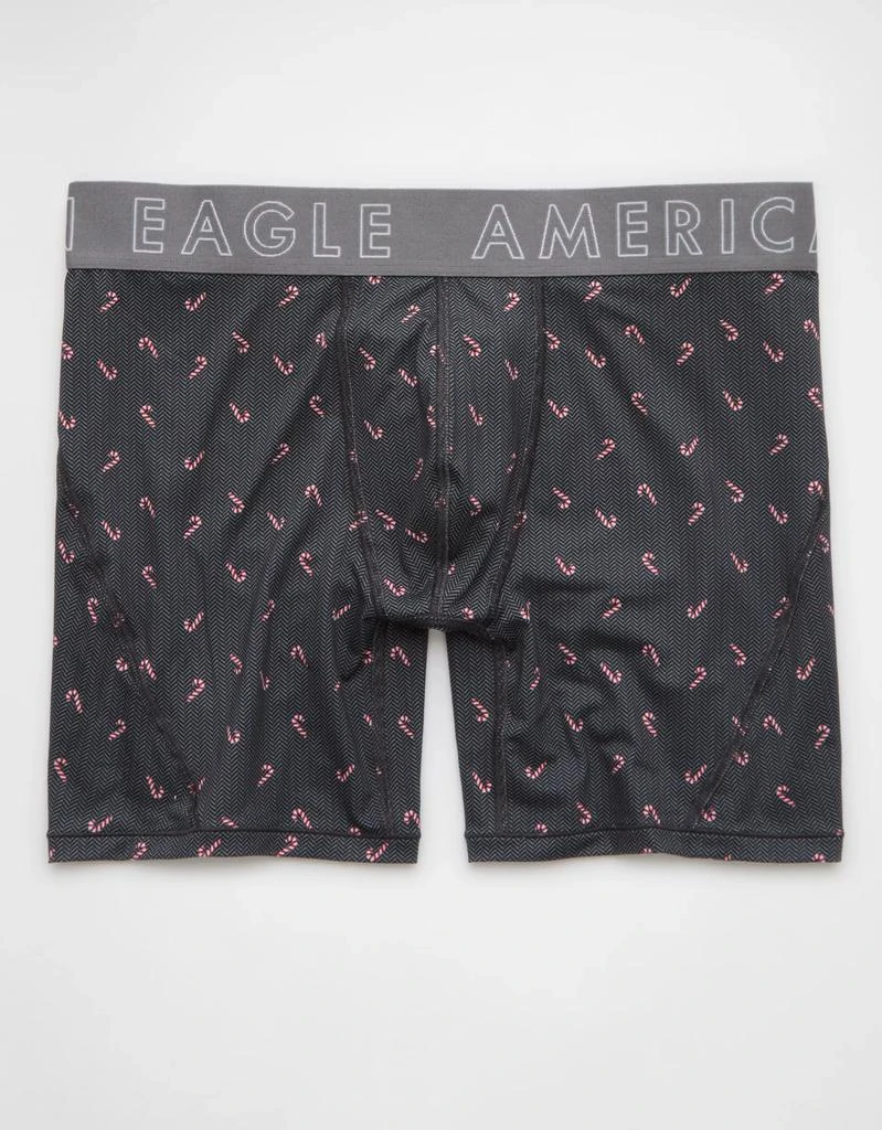 AE AEO Men's Tiny Candy Canes 6" Flex Boxer Brief 3