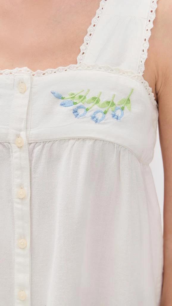 Damson Madder Elspeth Embroidered Nightdress 5