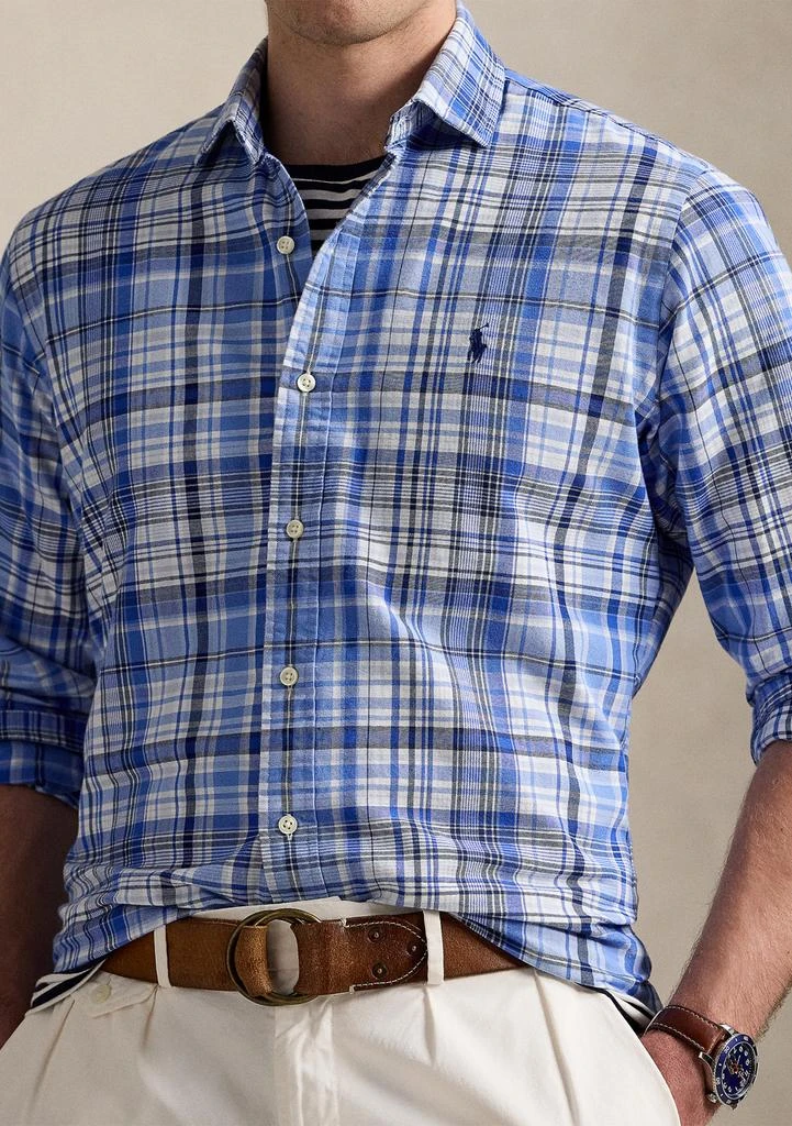 Ralph Lauren Classic Fit Plaid Oxford Shirt 3