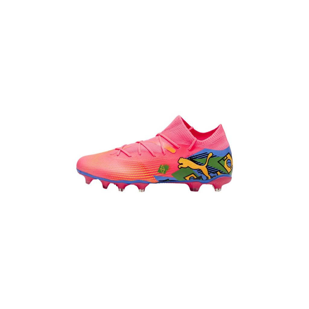 Puma Future 7 Match Neymar Jr Firm Ground/Artificial Ground Soccer Cleats Sunset Glow /  Black  107840-01 Men's