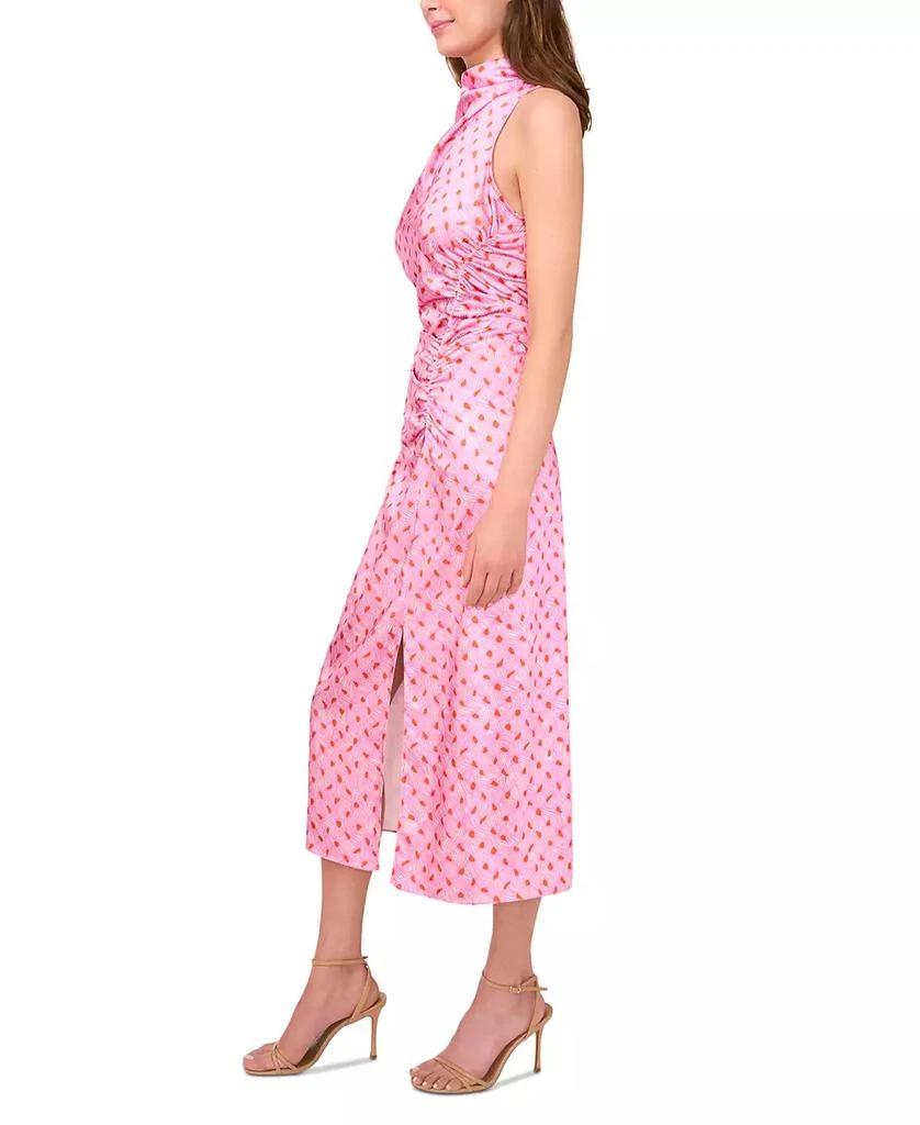 Parker Women's The Ayla Ruched Mock-Neck Midi Dress 3