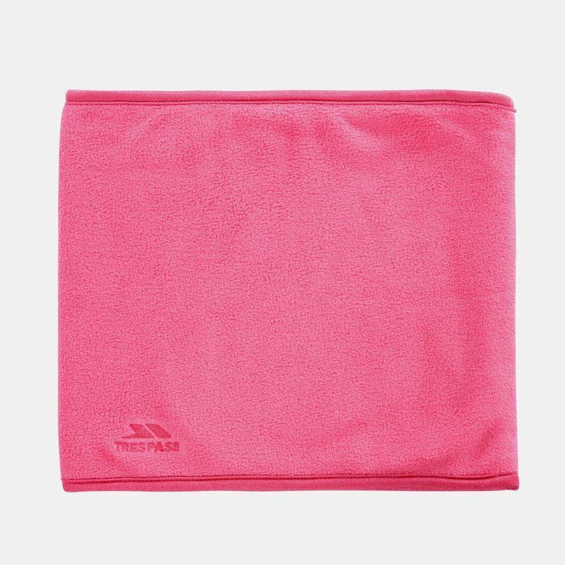 Trespass Adults Unisex Novax Fleece Neck Warmer/Snood Raspberry ONE SIZE 1