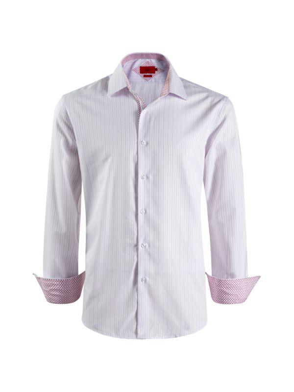 Elie Balleh Slim Fit Striped Shirt