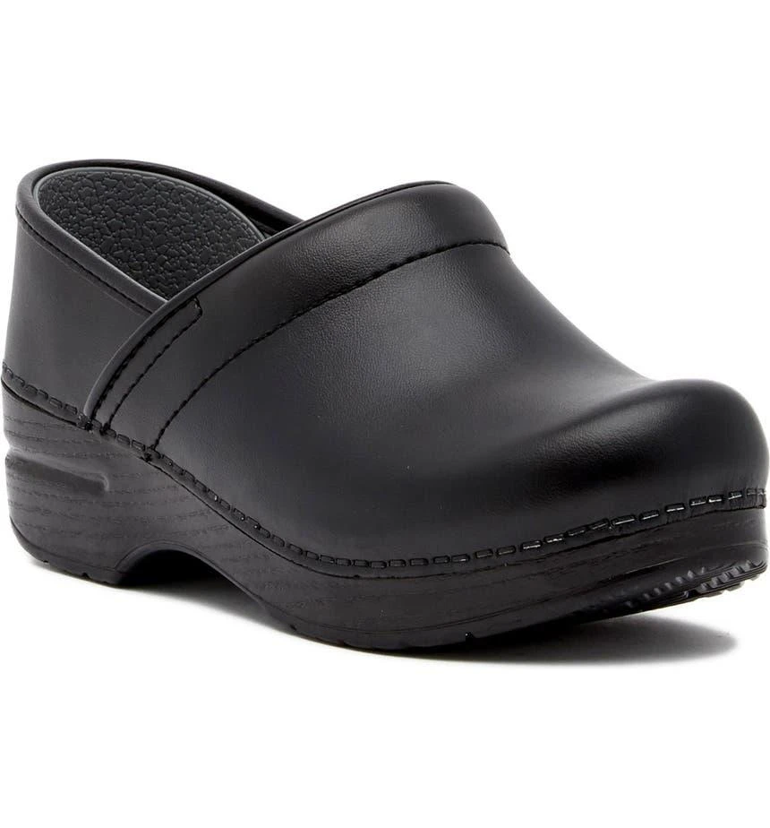 Dansko Professional Black Leather Clog