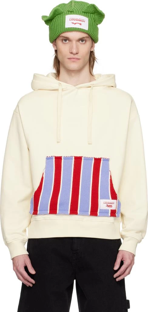 Charles Jeffrey Loverboy Off-White Patch Rabbit Ears Hoodie 1