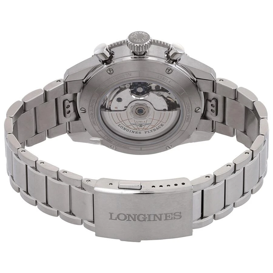 Longines Spirit Flyback Chronograph Automatic Black Dial Men's Watch L3.821.4.53.6 3