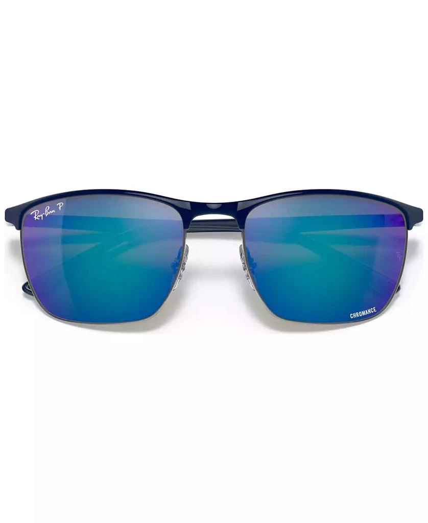 Ray-Ban Unisex Polarized Sunglasses, RB3686 57 4