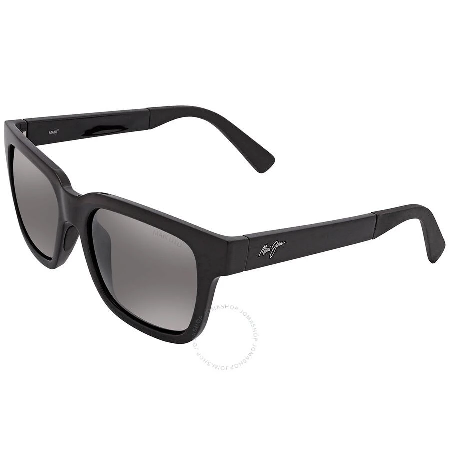 Maui Jim Manchester United Mongoose Neutral Grey Square Unisex Sunglasses 540-02UTD 54 3
