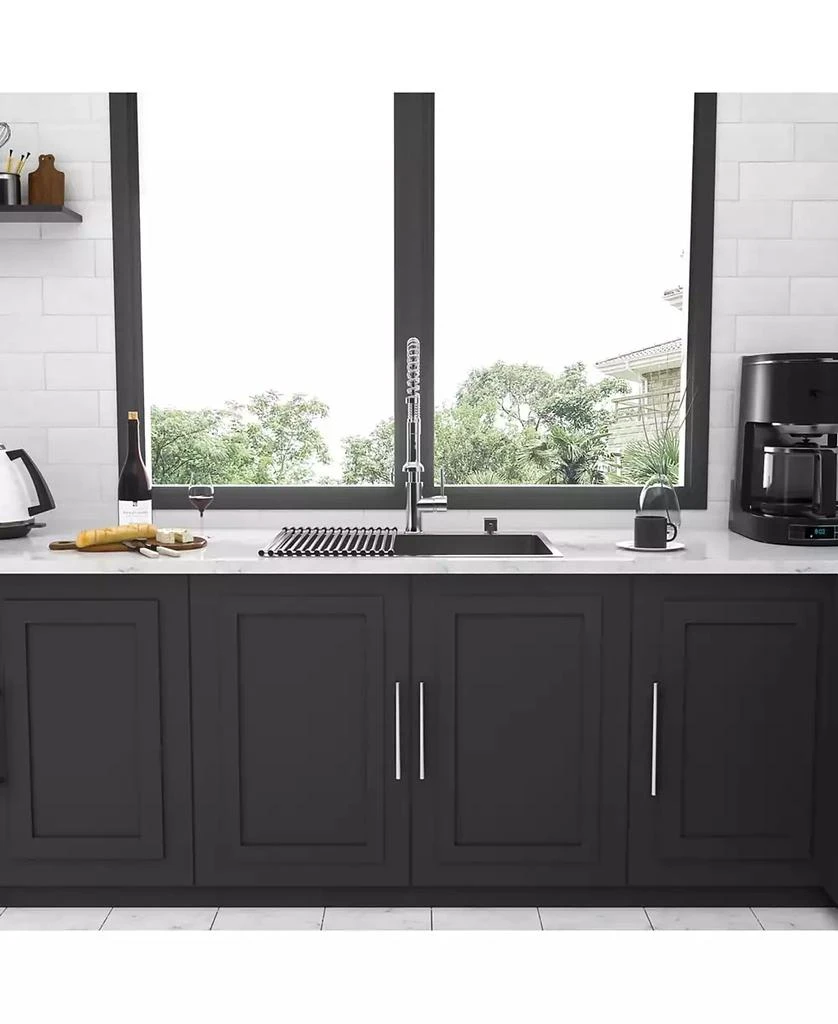 Flynama 25x22x10inch Stainless Steel Kitchen Sink Drop In Single Bowl 16 Gauge Deep Basin 3