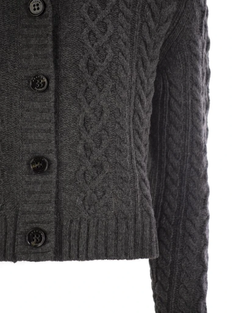 Weekend Max Mara Weekend Max Mara Buttoned Crewneck Cardigan 4