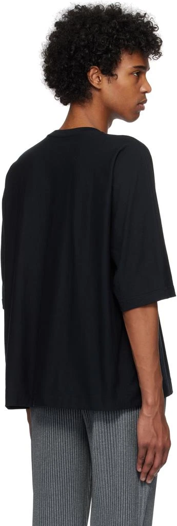 Homme Plissé Issey Miyake Black Release-T Basic T-shirt 3