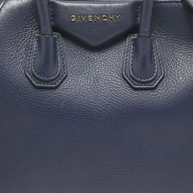Givenchy Givenchy Navy Blue Leather Mini Antigona Satchel 5