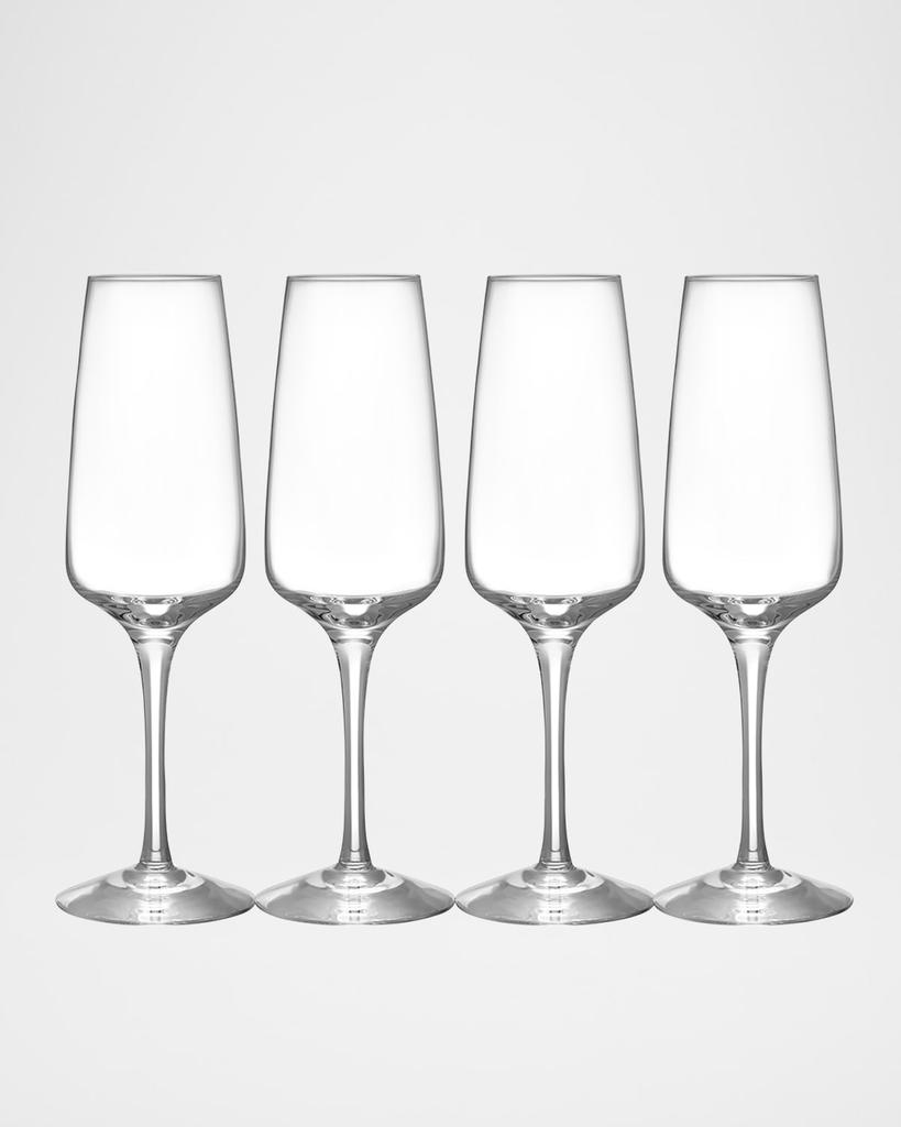 Orrefors Pulse Champagne Flutes, Set of 4