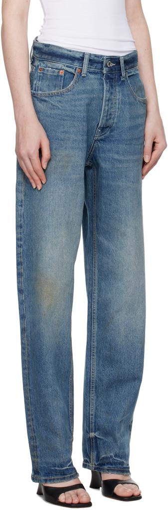 Aya Muse Blue Baggy Jeans