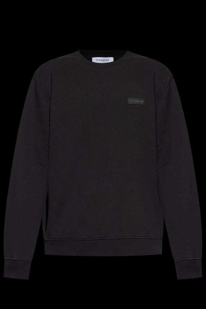 Givenchy Givenchy Logo Patch Crewneck Sweatshirt 1