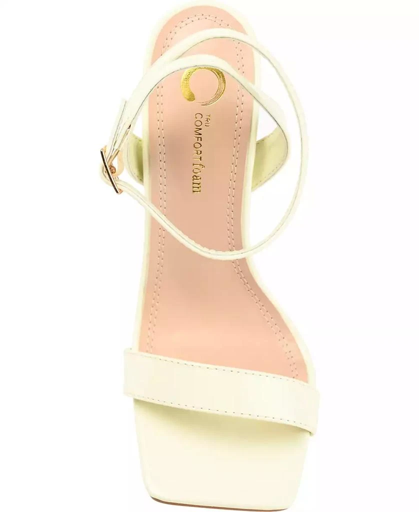 Journee Collection Women's Dorian Stiletto Square Toe Sandals 4