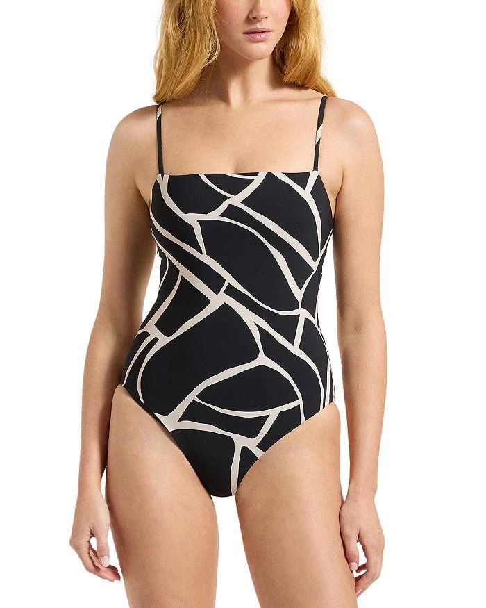 JETS Minimal Tank One Piece Swimsuit
