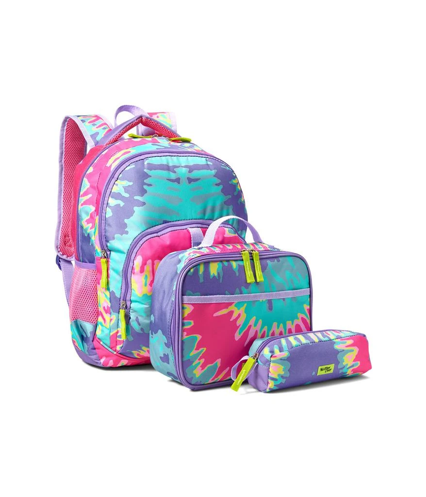Western Chief Kids Multi Compartment Backpack Bundle w/ Lunch Box & Pencil Pouch