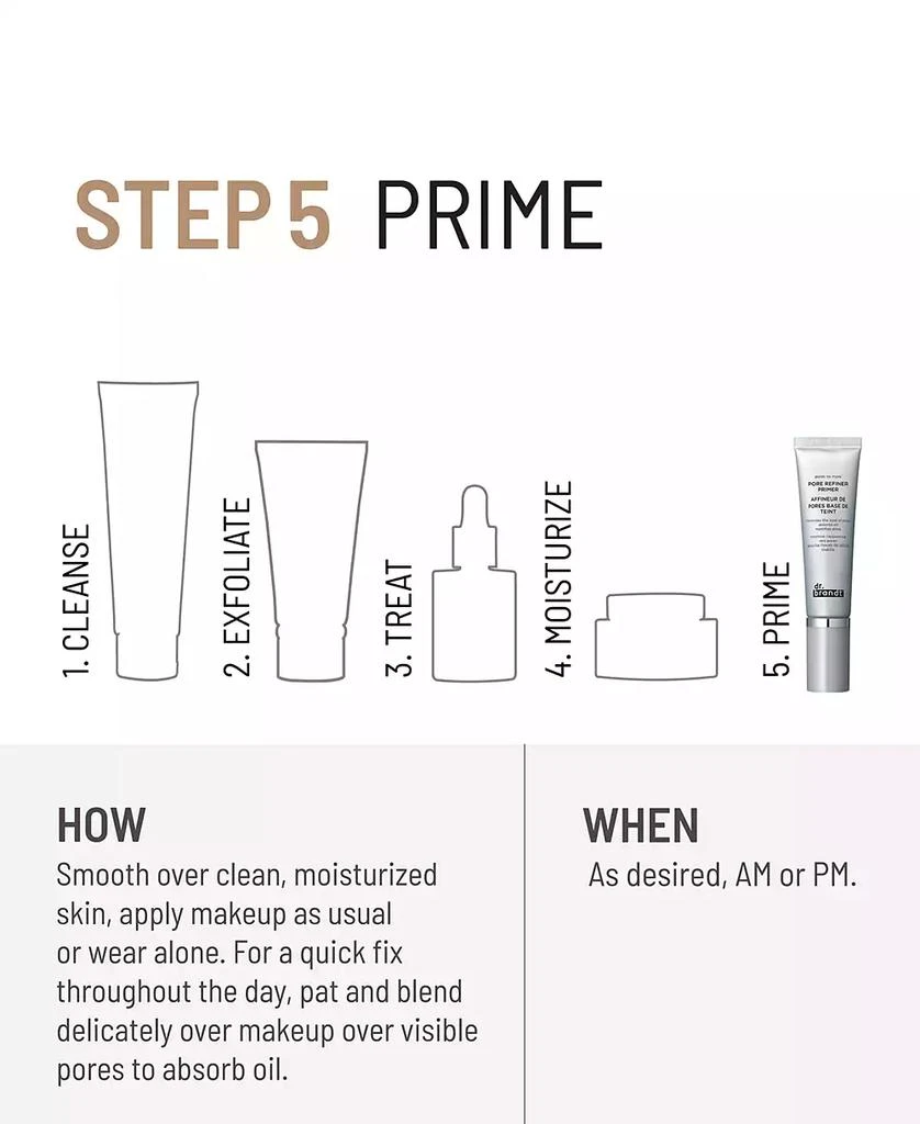 Dr. Brandt Skincare Pores No More Pore Refiner Primer (Travel Size), 0.5 oz. 8
