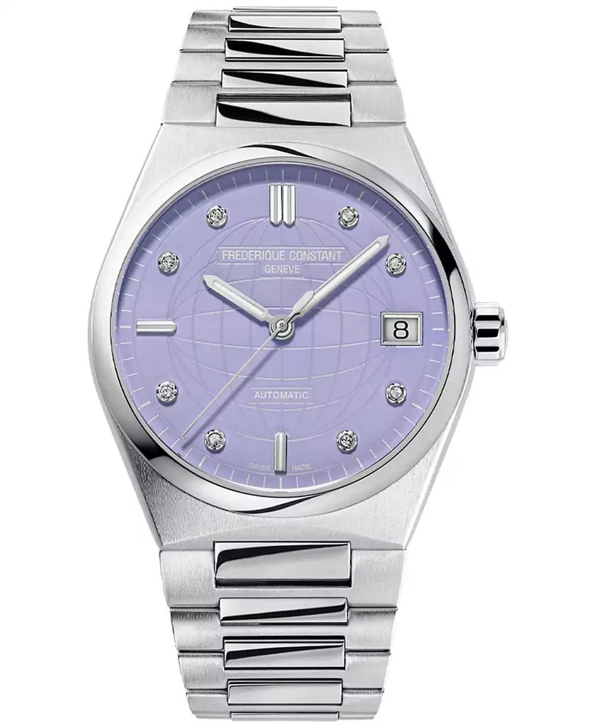 Frederique Constant Women's Highlife Automatic Stainless Steel Bracelet Watch 34mm 1