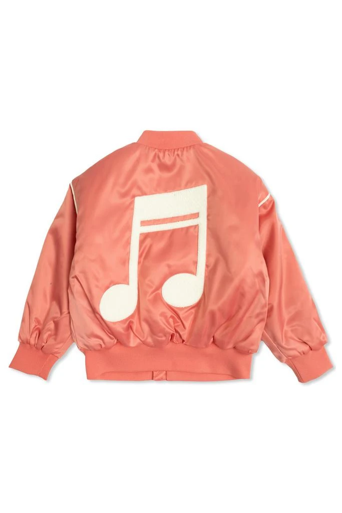 Mini Rodini Mini Rodini Note Satin Baseball Jacket 2