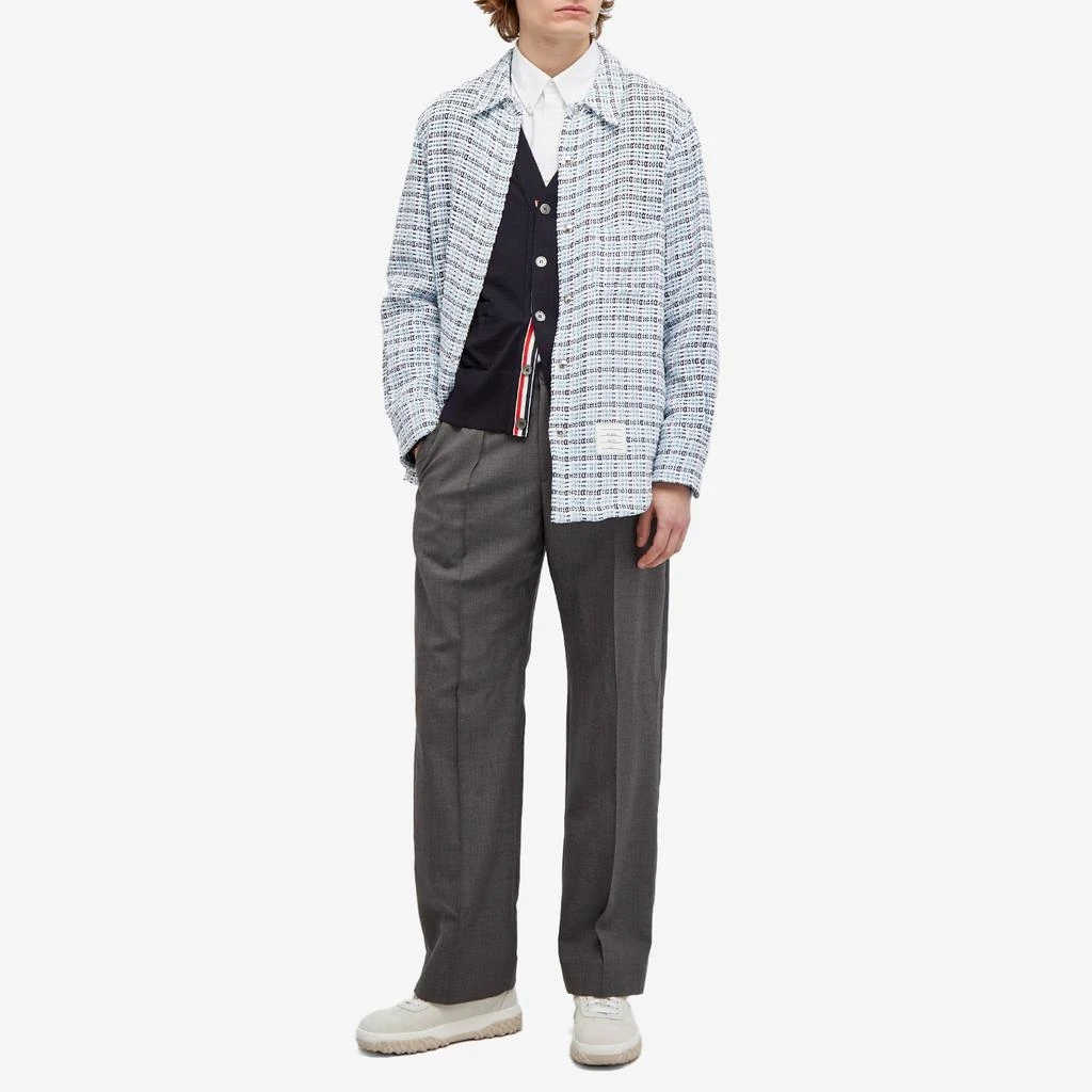 Thom Browne Thom Browne Crochet Shirt Jacket 4