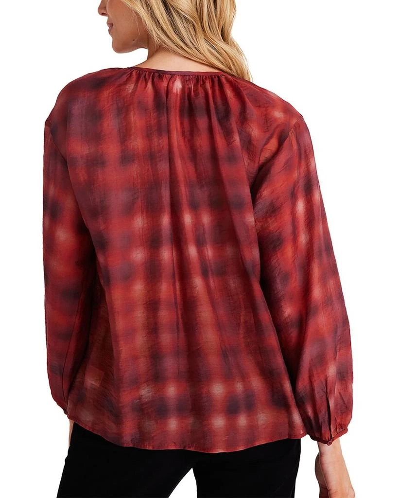 Bella Dahl Shirred Neck Blouse 2