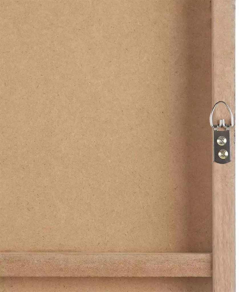 Madison Park Signature Sunburst Silver-Tone Resin Dimensional Box Wall Art 5