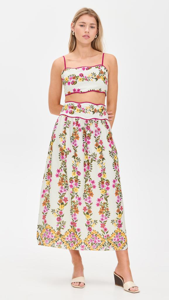 SAYLOR Tashi Floral Skirt Set