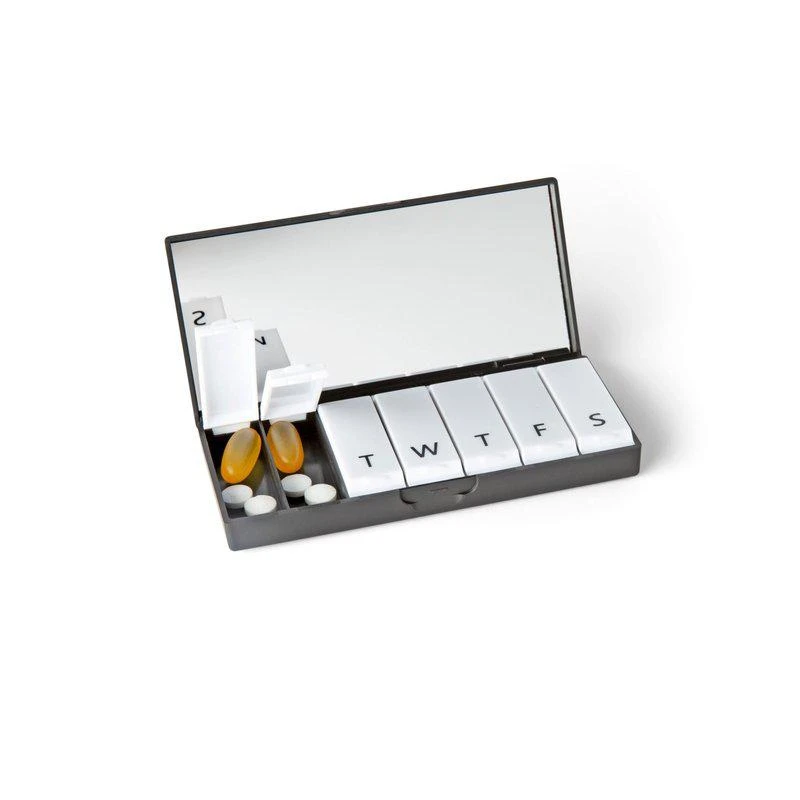 Port and Polish Classic Black Pill Box 1