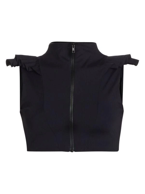 Port De Bras Mila Ruffle CropTop 6