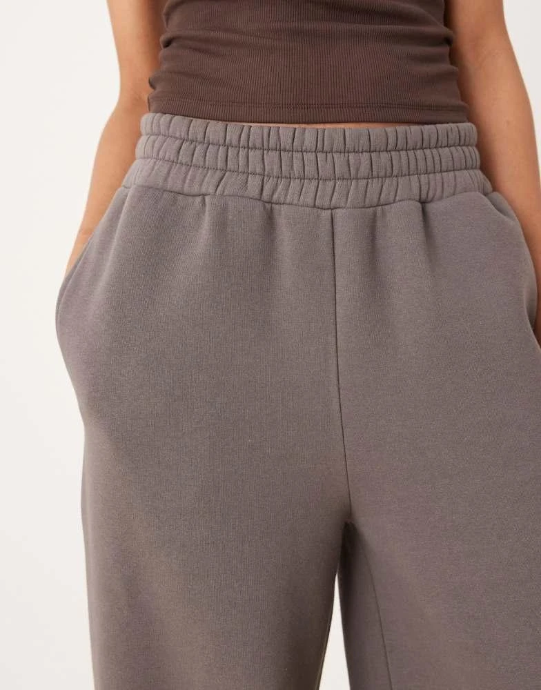 ASOS ASOS DESIGN Tall straight leg jogger in grey 4
