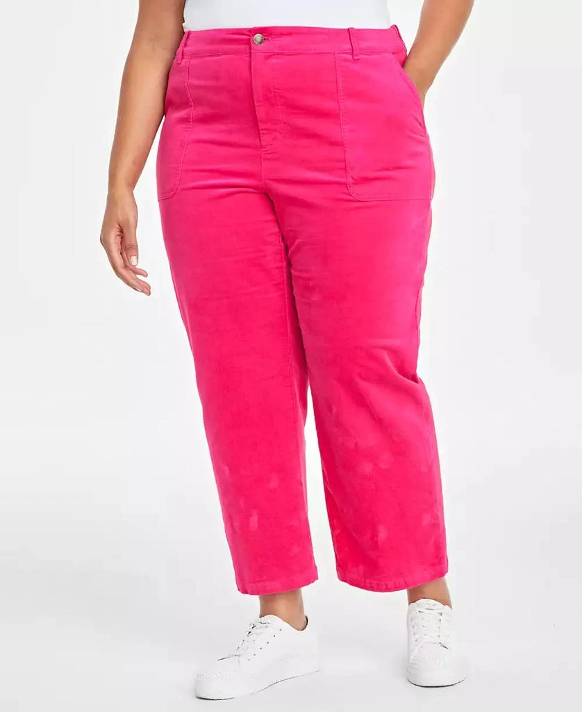 On 34th Plus Size Corduroy Pants, Created for Macy's 3