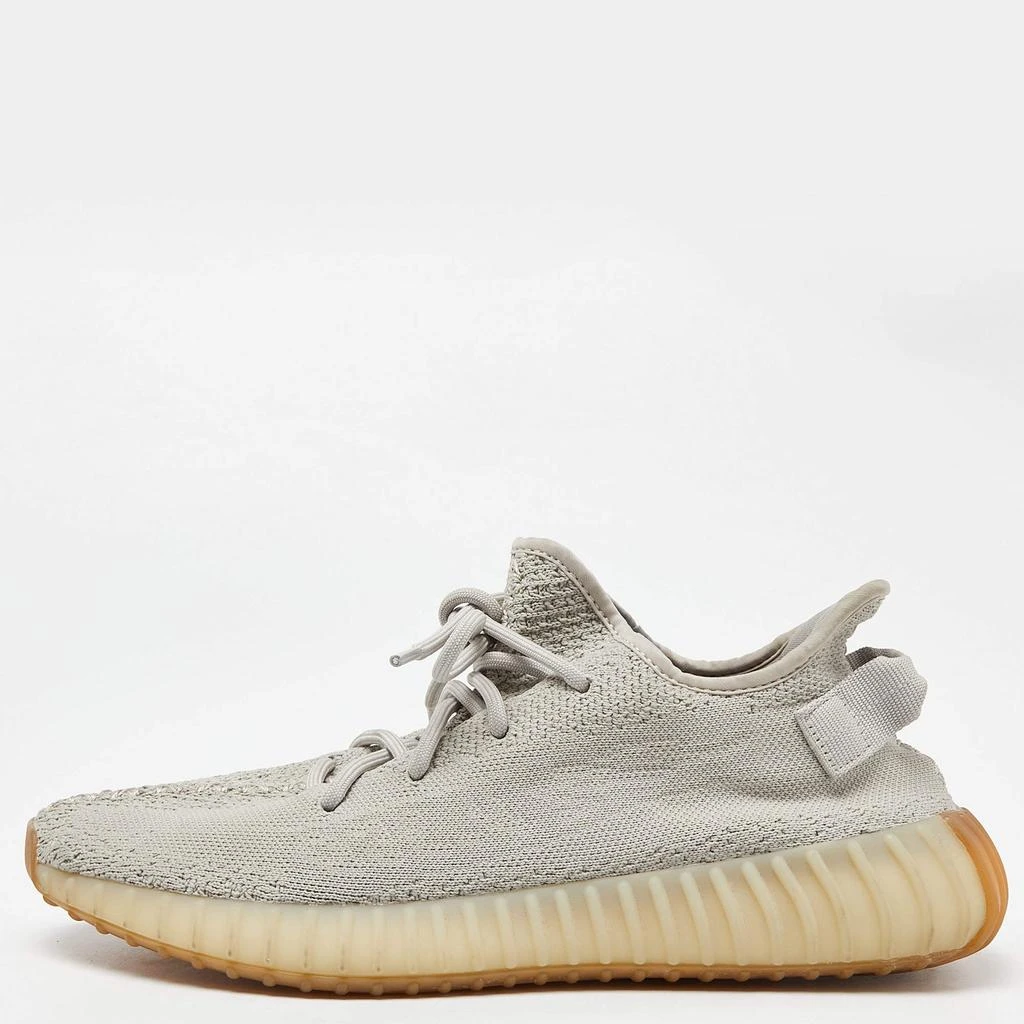 YEEZY Yeezy x Adidas Grey Knit Fabric Boost 350 v2 sesame Sneakers Size 44 2/3  1