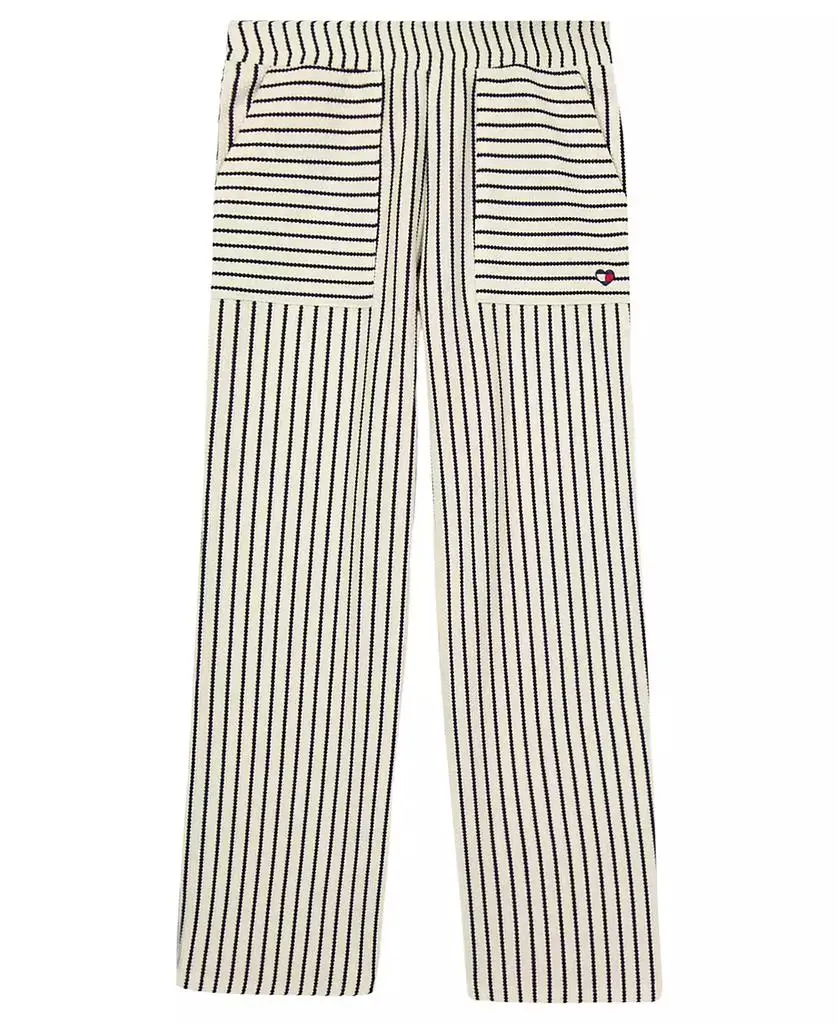 Tommy Hilfiger Girls' 7-16 Popcorn Texture Knit Pants