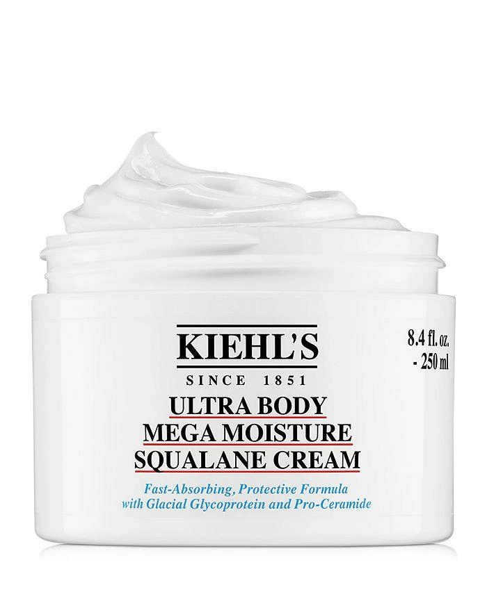 Kiehl's Ultra Body Mega Moisture Squalane Cream 8.4 oz. 2