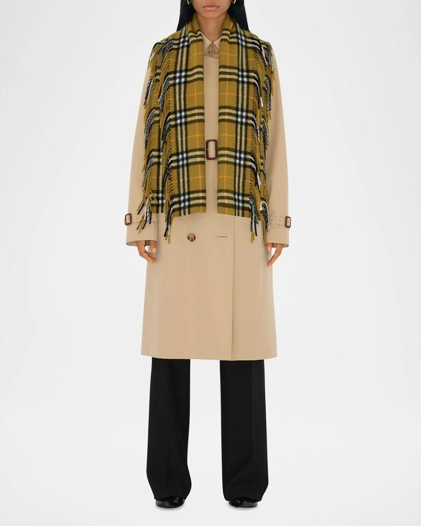 Burberry Check Happy Cashmere Scarf 2