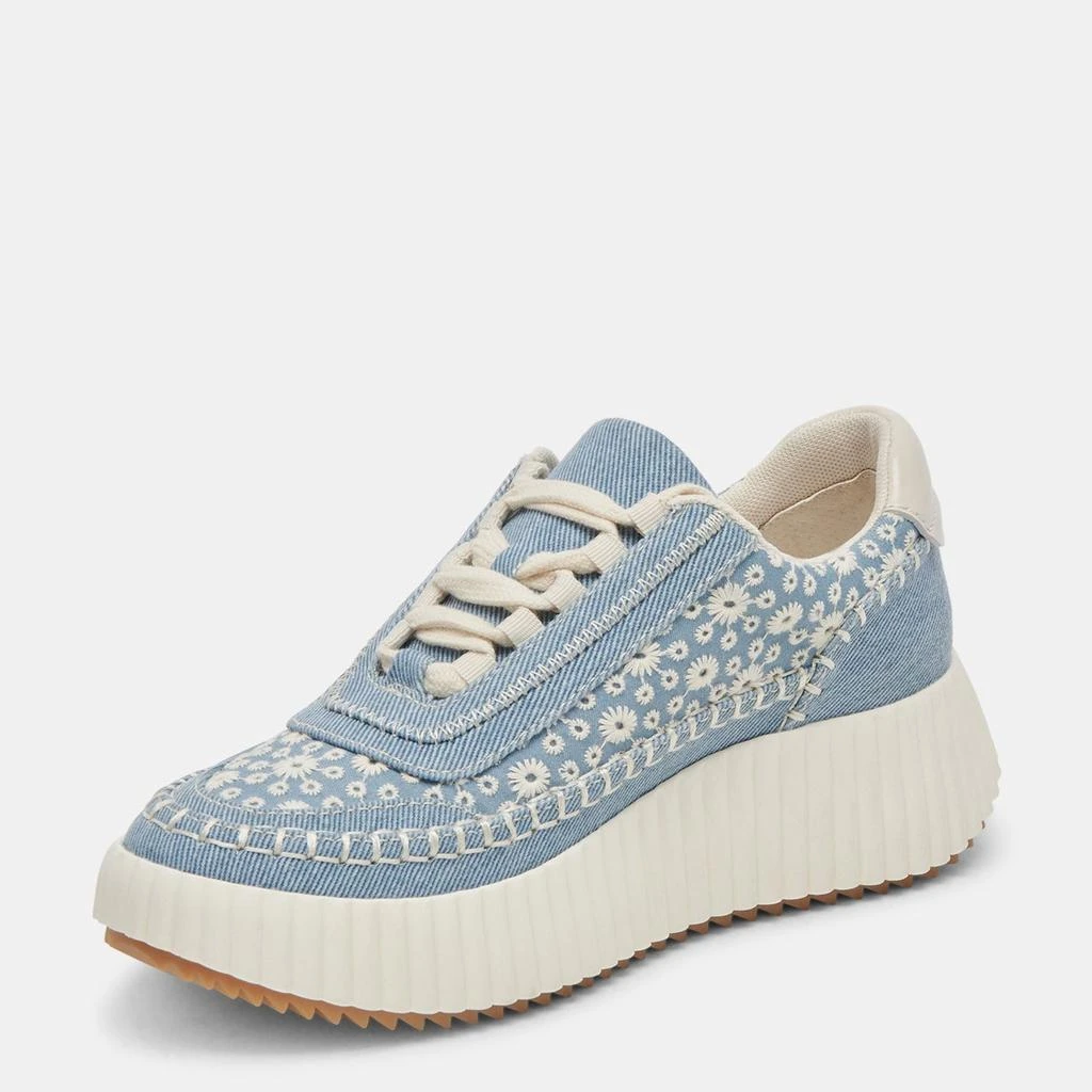 Dolce Vita Dolen Sneakers Blue Floral Denim 4
