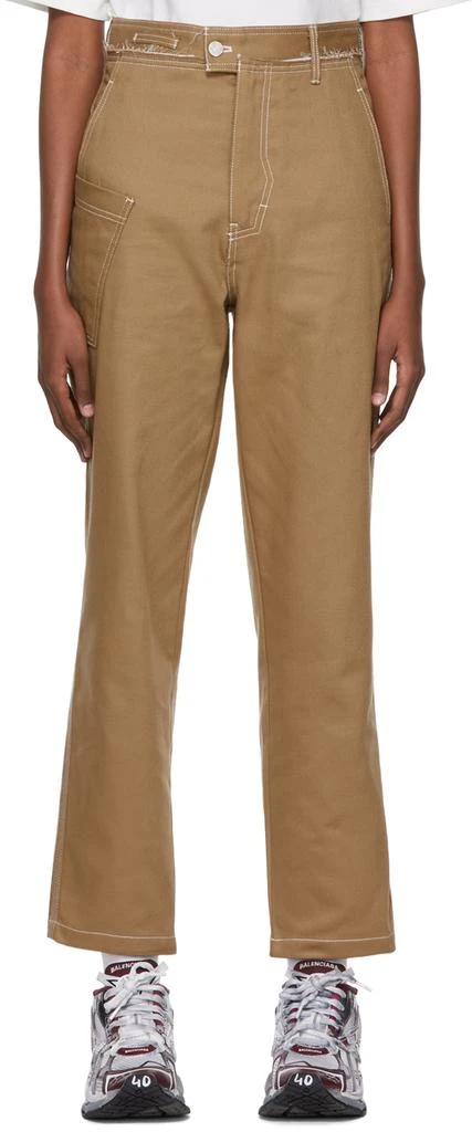 ADER error Beige Homer Jeans 1
