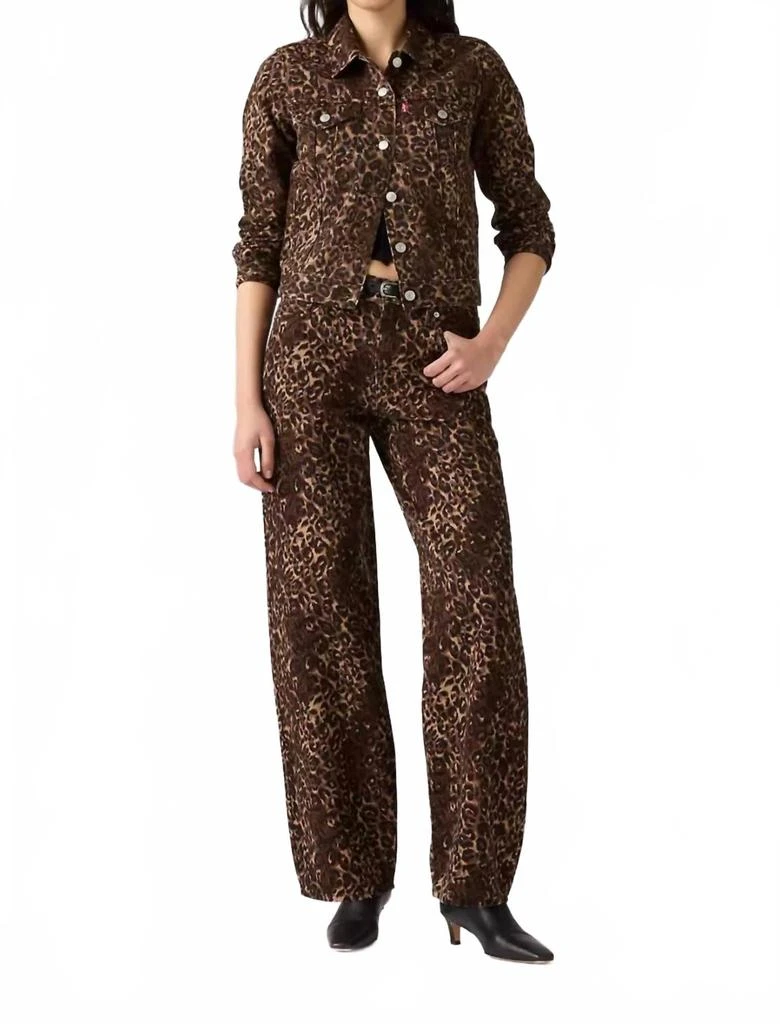 Levi
s Baggy Dad Jeans In Cat Eyes