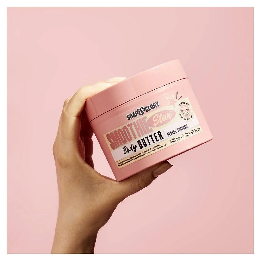 Soap & Glory Smoothie Star Body Butter Pistachio, Almond and Sweet Vanilla Fragrance 7