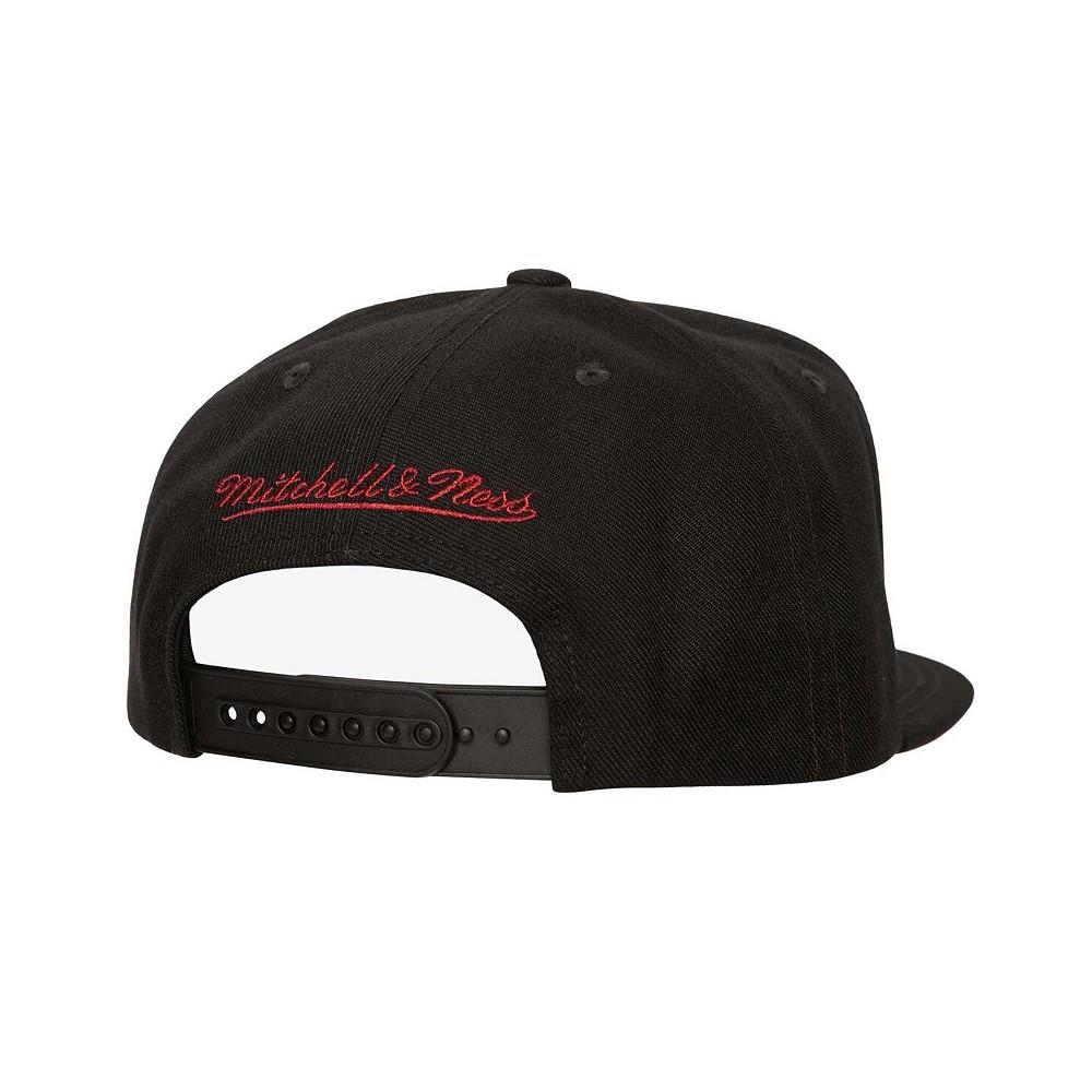 Mitchell & Ness Men's Black Miami Heat Shattered Snapback Hat
