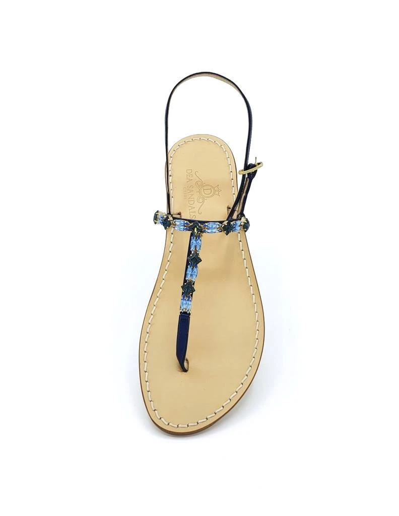 Dea Sandals Navy Blue Marechiaro Jewel Sandals 1