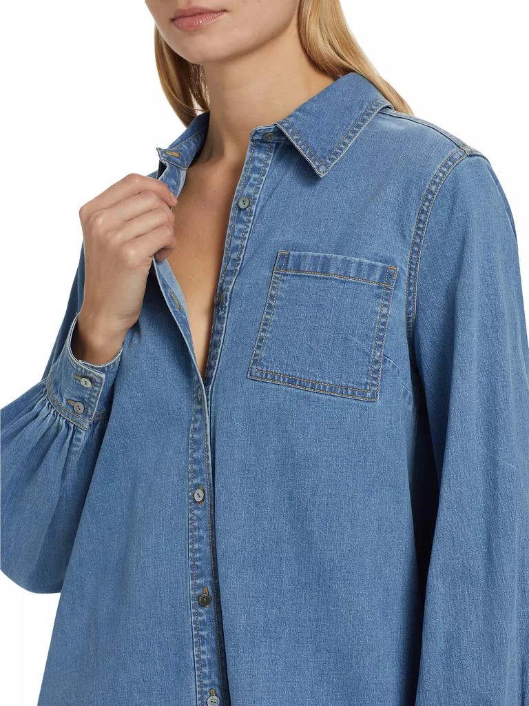Cinq à Sept Adette Denim Shirtdress 6